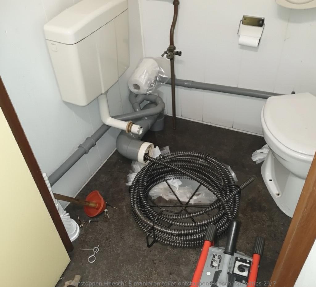 5 manieren toilet ontstoppen Heesch: spoedtips 24/7