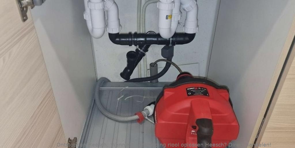 Wanneer verstopping riool oplossen Heesch? Direct handelen!