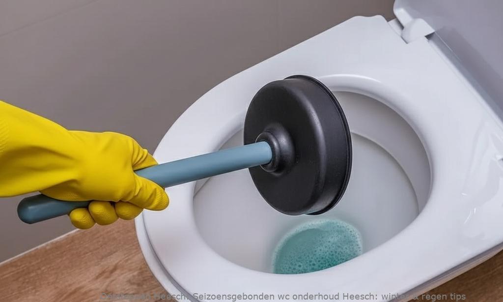 Seizoensgebonden wc onderhoud Heesch: winter & regen tips