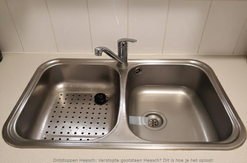 Verstopte gootsteen Heesch? Dit is hoe je het oplost!