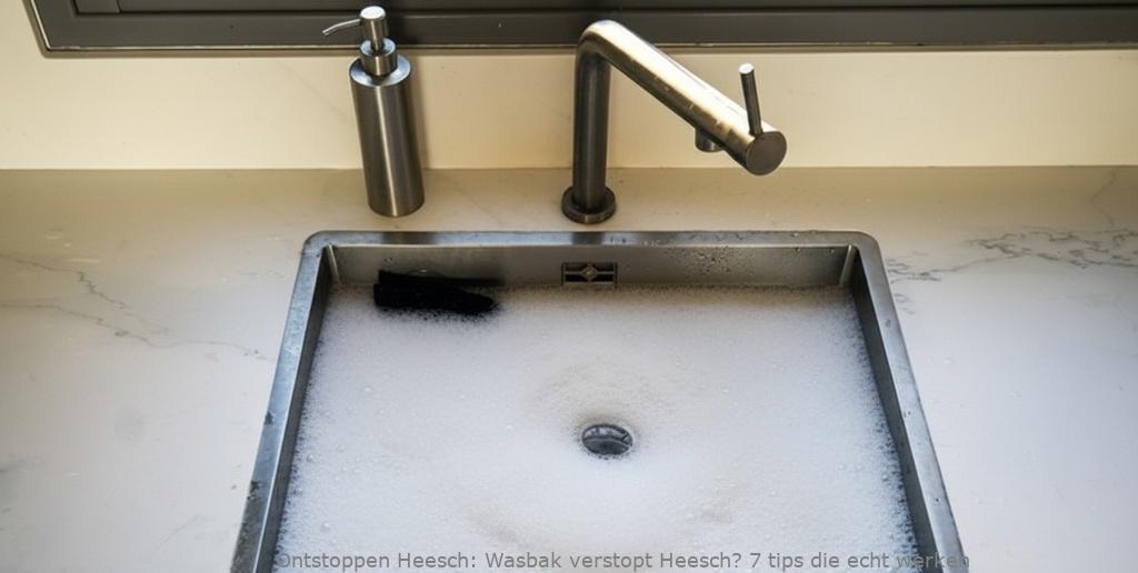 Wasbak verstopt Heesch? 7 tips die echt werken
